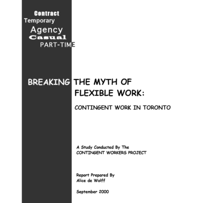 Breaking the Myth of Flexible Work Survey