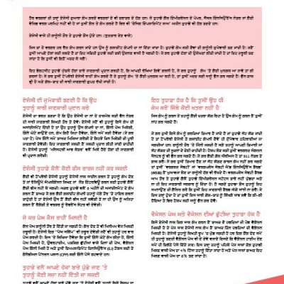 Temp Agencies - Punjabi factsheet