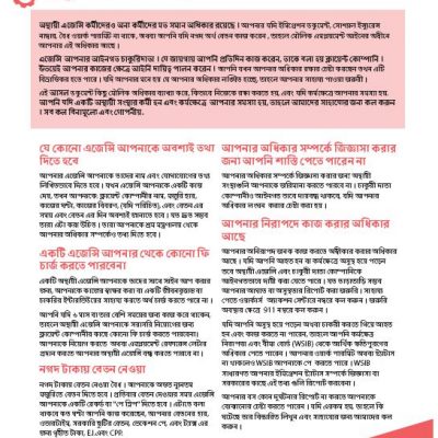 Temp agencies factsheet in Bengali