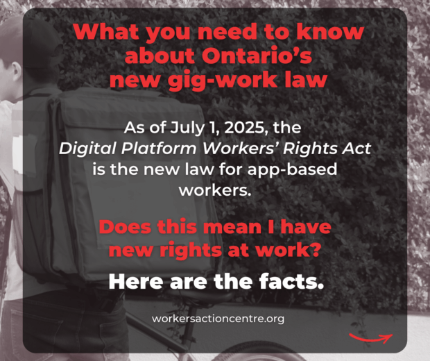 link to post on Ontario's new gig work law