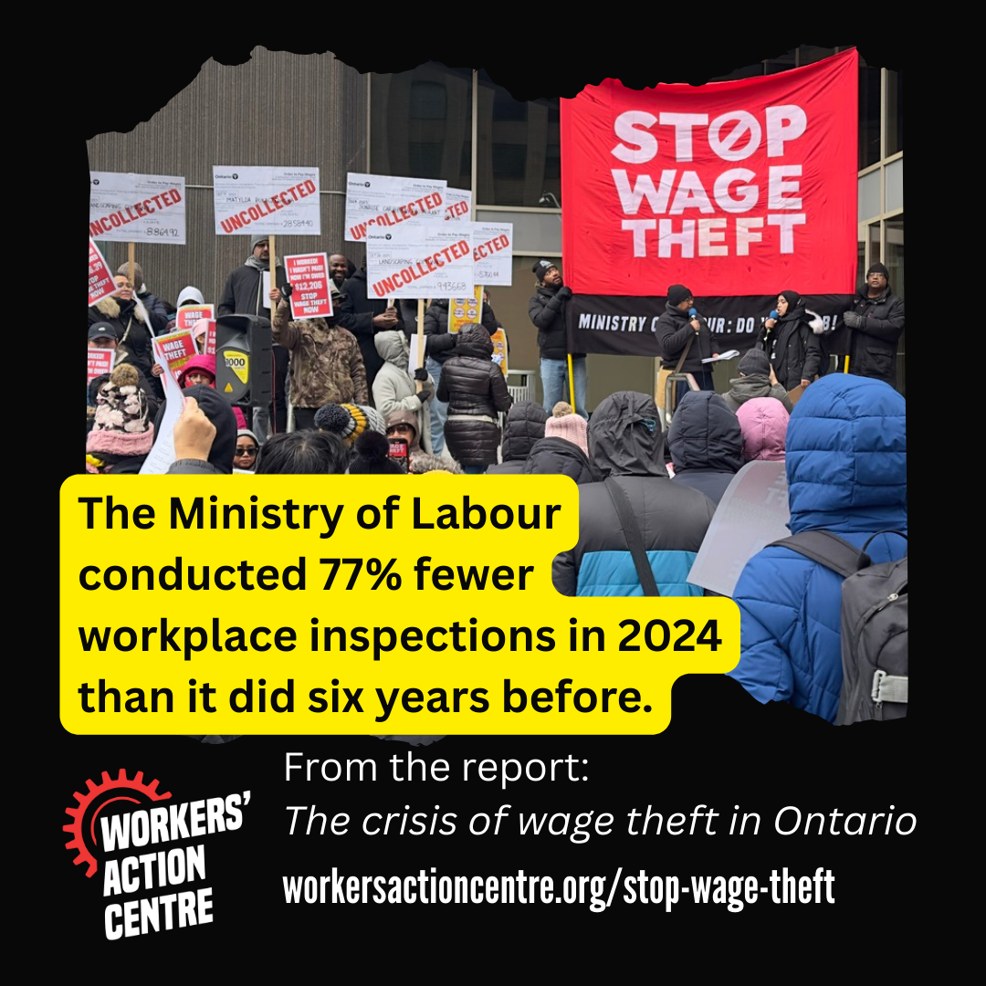 Our Fight to Stop Wage Theft Continues! - Workers Action Centre